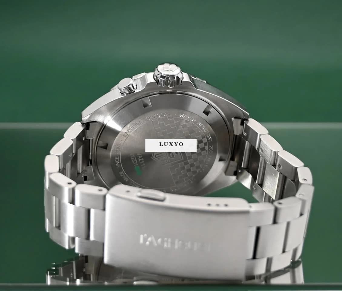 TAG Heuer Formula 1 Big Date Alarm 41mm Black Dial Stainless Steel - Thumbnail 7