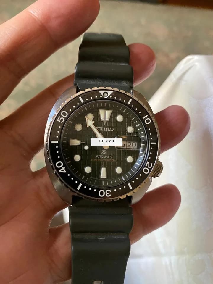 Seiko Prospex Seiko Automatic Prospex King Turtle Divers Watch 4R36-06Z0 - Thumbnail 3