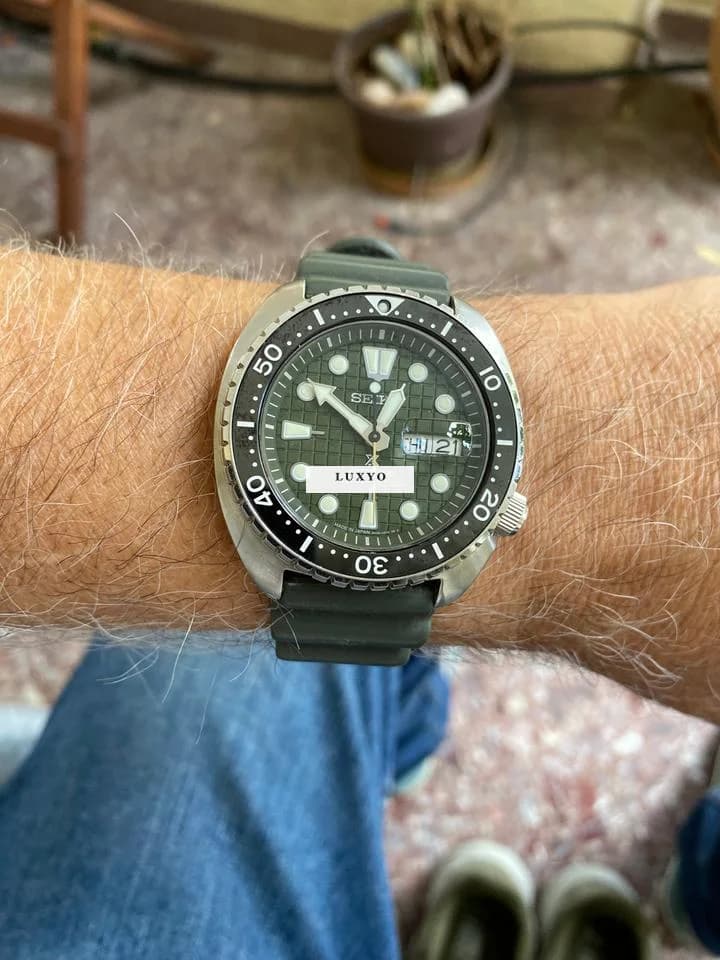 Seiko Prospex Seiko Automatic Prospex King Turtle Divers Watch 4R36-06Z0 - Thumbnail 5