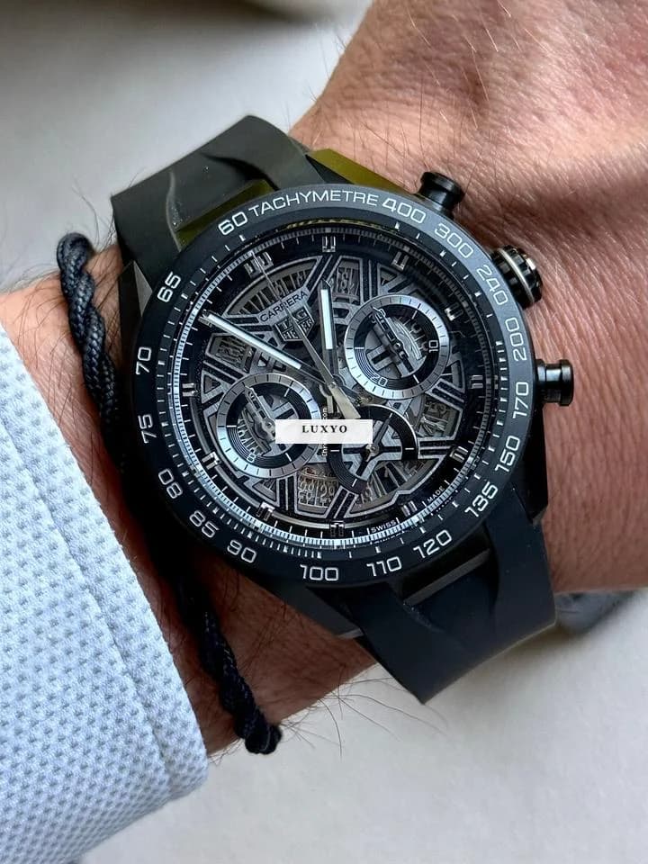 TAG Heuer Carrera Chronograph Extreme Sport 44mm Heuer 2025, exellent condition warrenty - Thumbnail 3