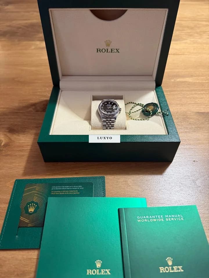 Rolex Datejust 31 Correa Jubilee, esfera negra. Muy poco uso - Thumbnail 2