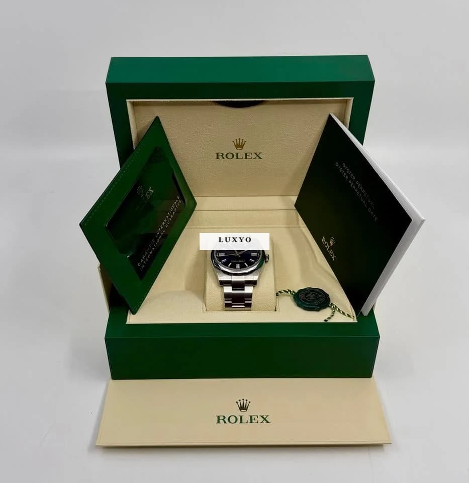 Rolex Oyster Perpetual 41 - Blue Dial - 124300-0003 - Thumbnail 2