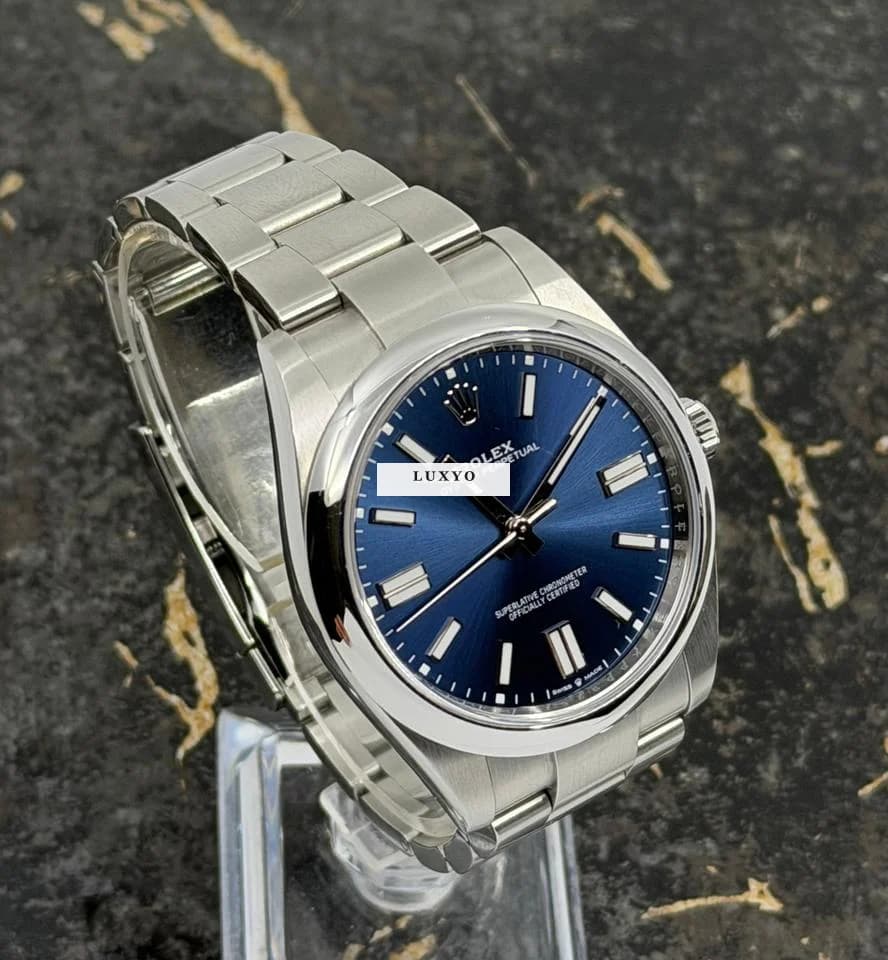 Rolex Oyster Perpetual 41 - Blue Dial - 124300-0003 - Thumbnail 9