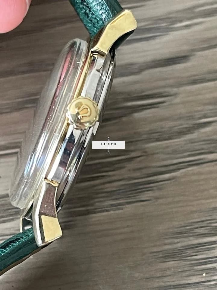 Omega Constellation Pie Pan 168 005 Gold Cup and steel. - Thumbnail 5