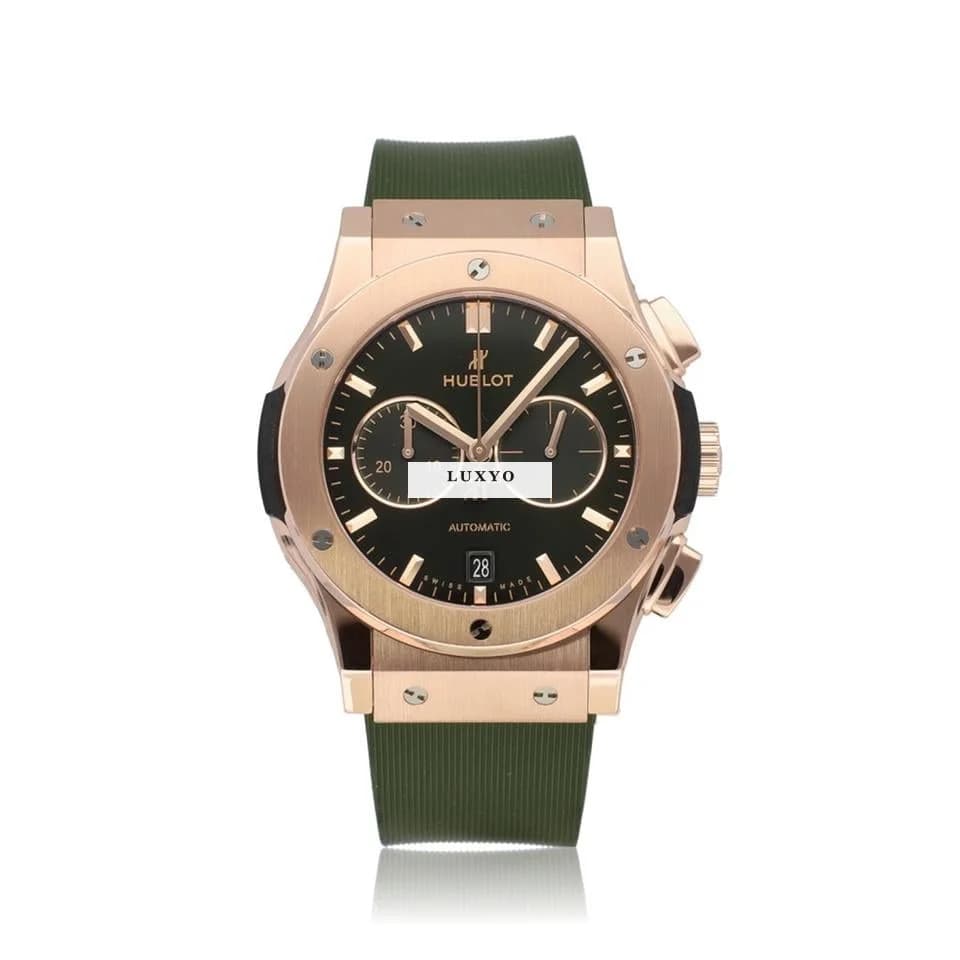 Hublot Classic Fusion  42 - 2020 box + papers | rose gold green - Image 1