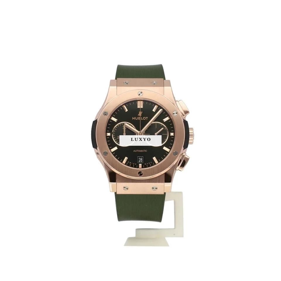 Hublot Classic Fusion  42 - 2020 box + papers | rose gold green - Thumbnail 2