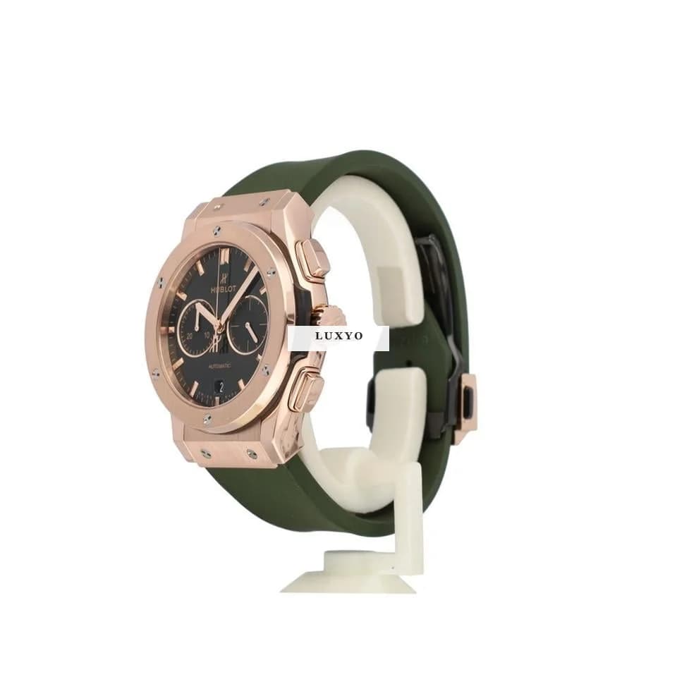 Hublot Classic Fusion  42 - 2020 box + papers | rose gold green - Thumbnail 3