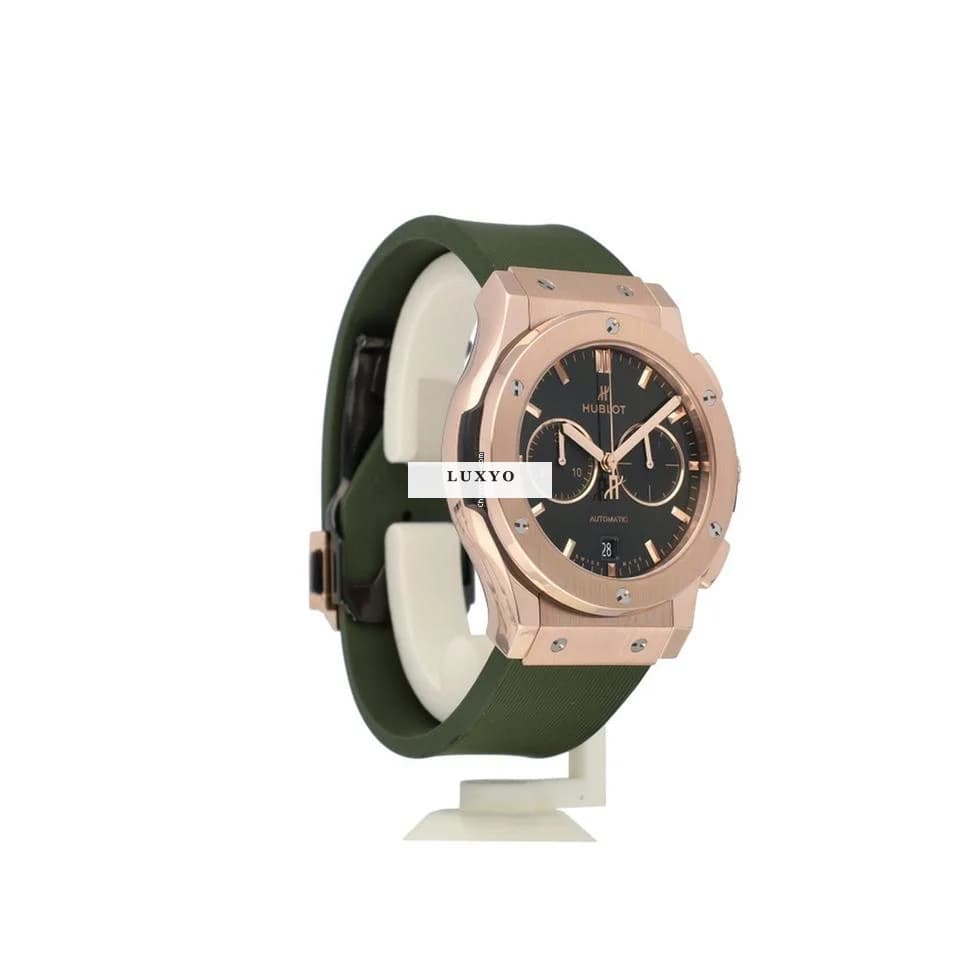 Hublot Classic Fusion  42 - 2020 box + papers | rose gold green - Thumbnail 9