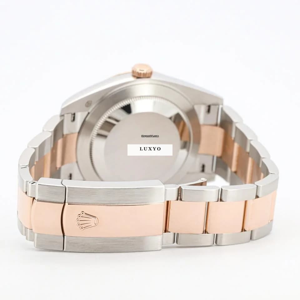 Rolex Datejust 41 126301 Sundust Dial Everose Bicolor Roségold - Thumbnail 8