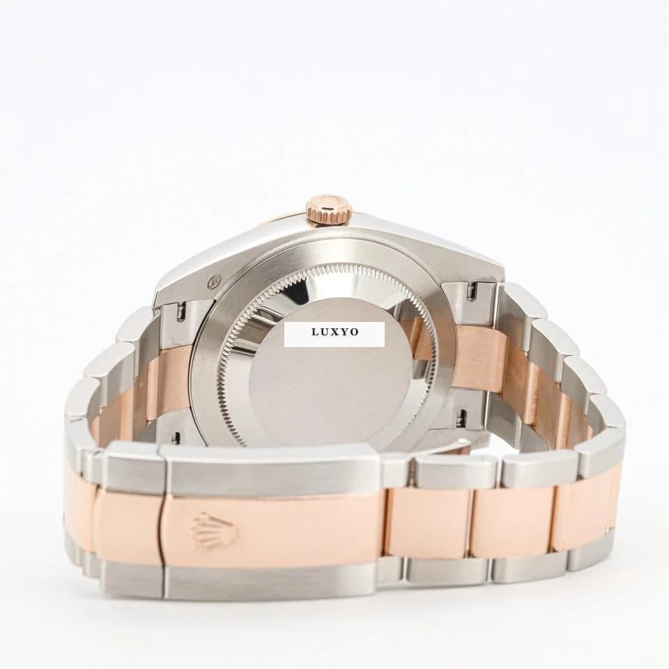 Rolex Datejust 41 126301 Sundust Dial Everose Bicolor Roségold - Thumbnail 9