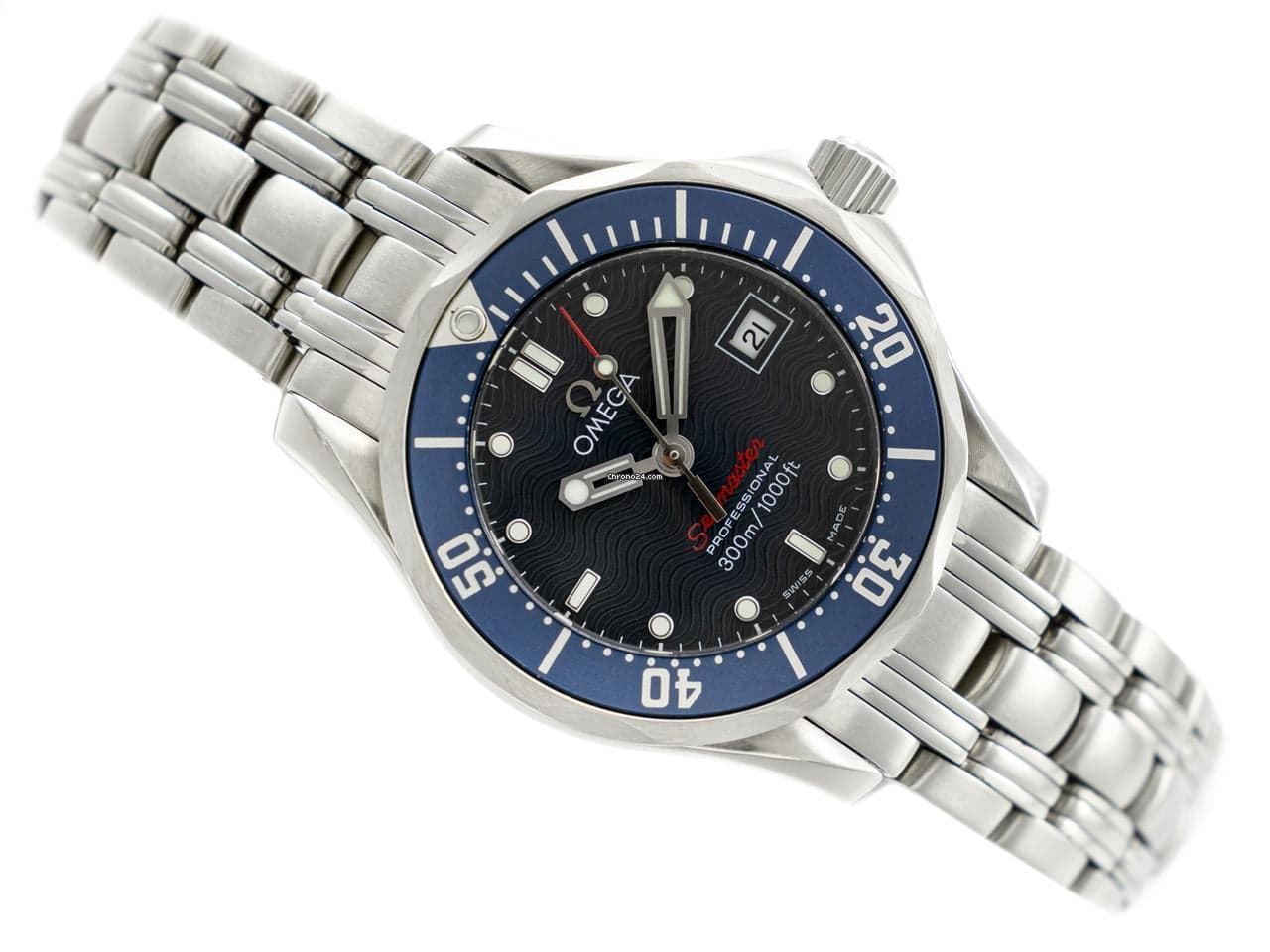 Omega Seamaster Diver 300 M Steel 28 mm Quartz Ref. 2224.80.00