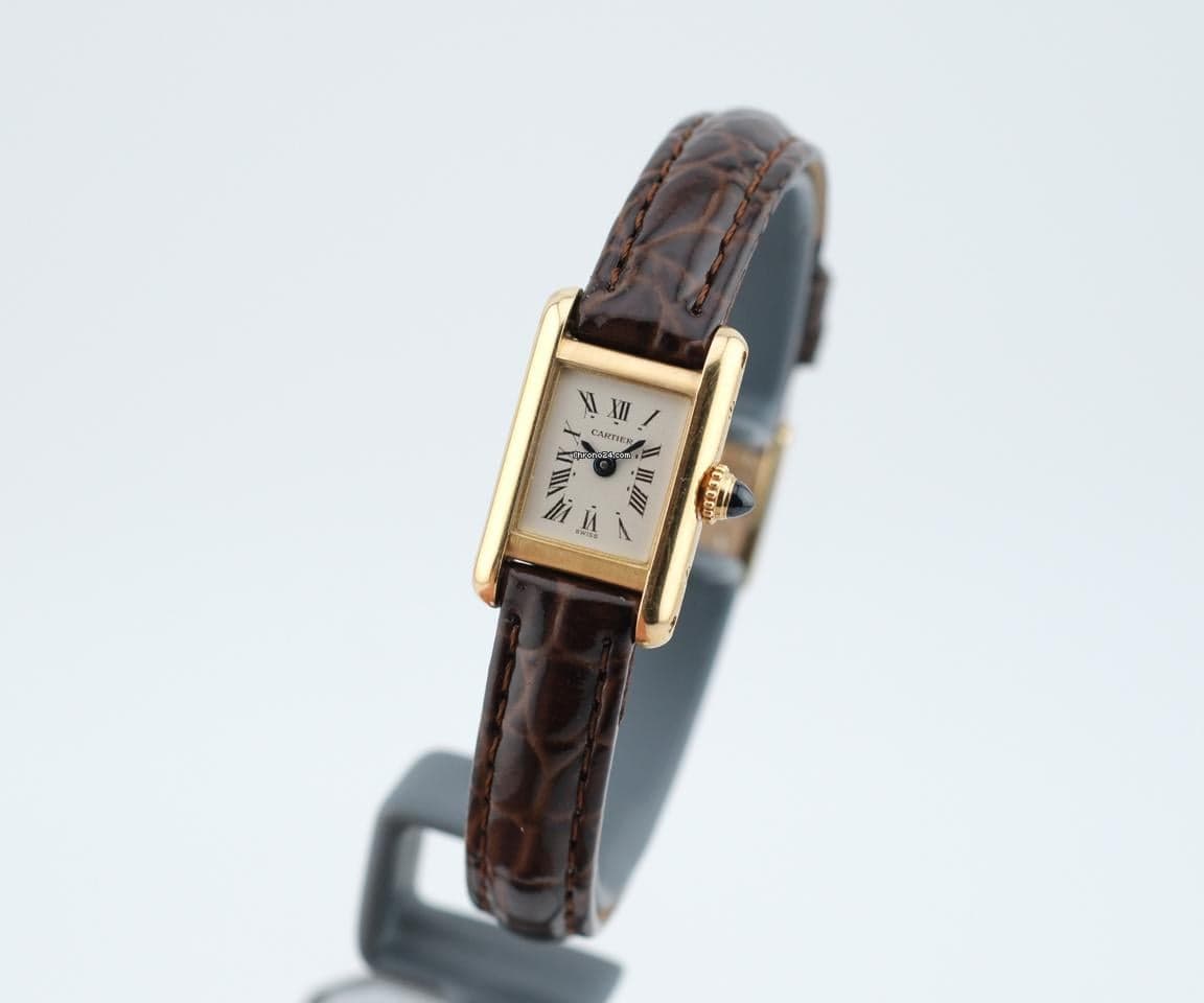 Cartier Tank Mini 828001 Mini Solid Gold