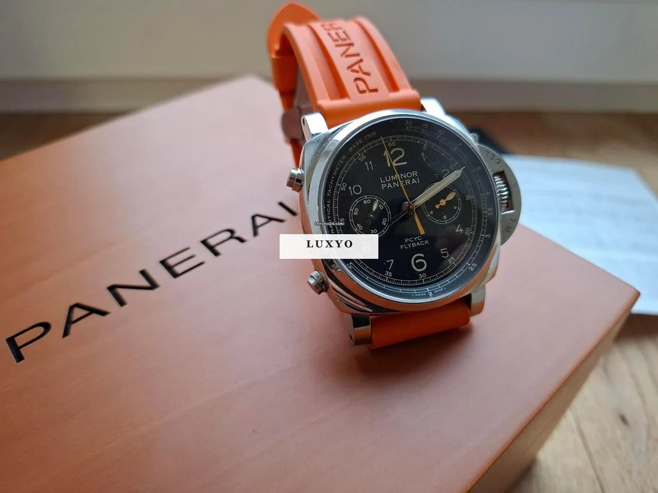 Panerai 3 Days Chrono Flyback Luminor 1950 Pcyc Panerai Luminor 1950 PCYC 3 Days Chrono Flyback – PAM00653 - Image 1