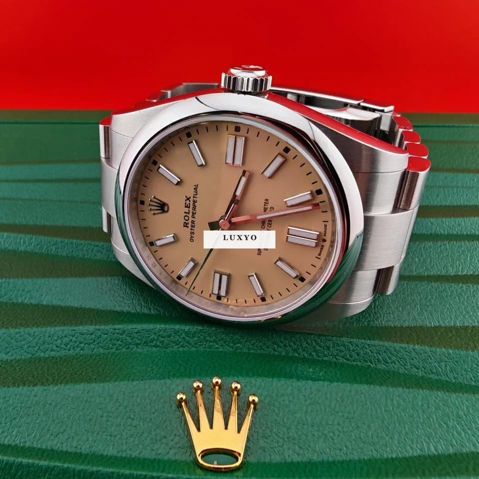 Rolex Oyster Perpetual 41 mm, NEW, 134300 2025 Beige Dial, Full set, Unworn - Image 1