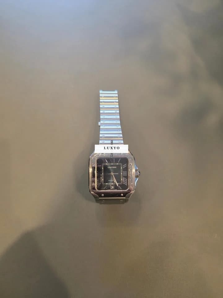 Cartier Santos De Cartier Blue Dial 2024 FULL SET - Image 1