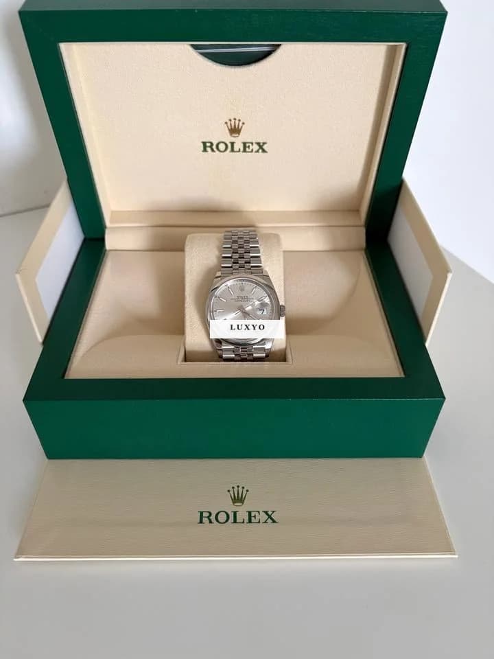 Rolex Datejust 36 Rolex Datejust 36, getragen, super Zustand, Full Set - Image 1