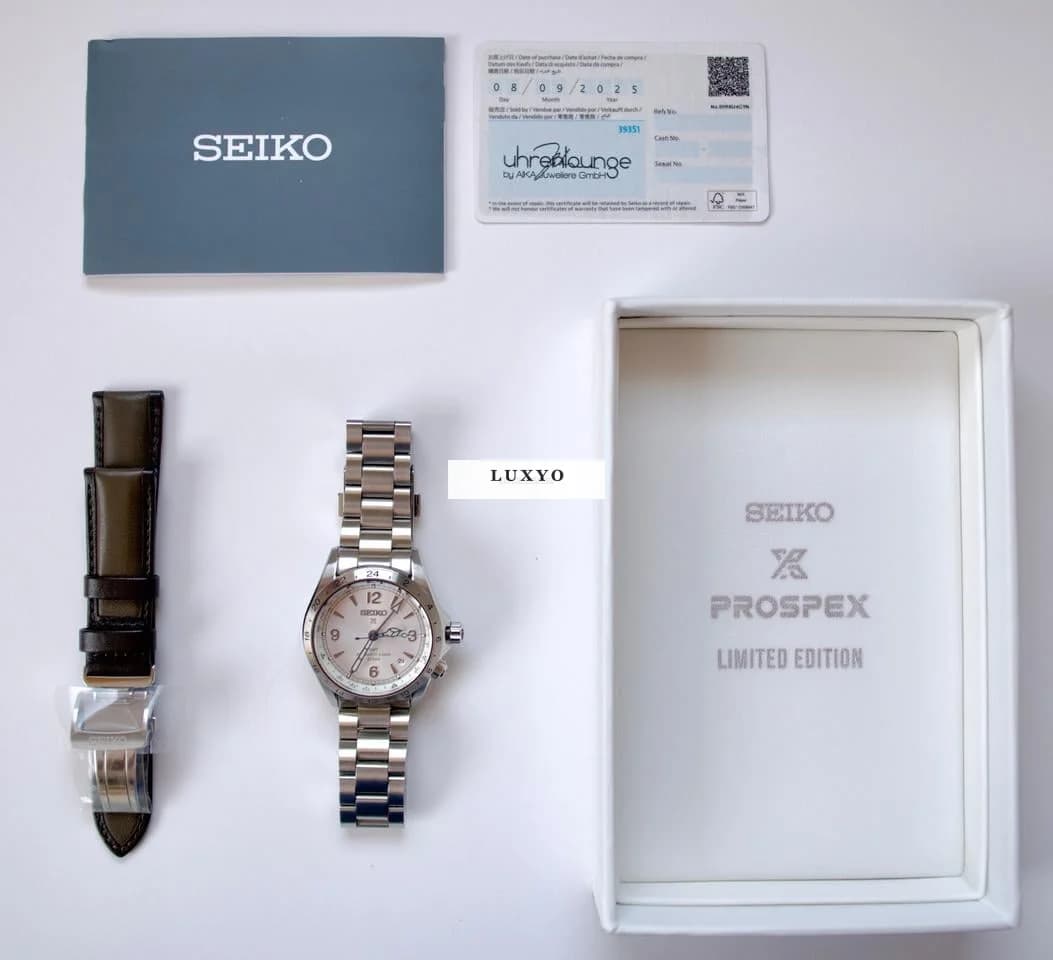 Seiko Alpinist 110th Anniversary Limited Mechanical Gmt Seiko Alpinist 110th Anniversary, as good as new - Image 1