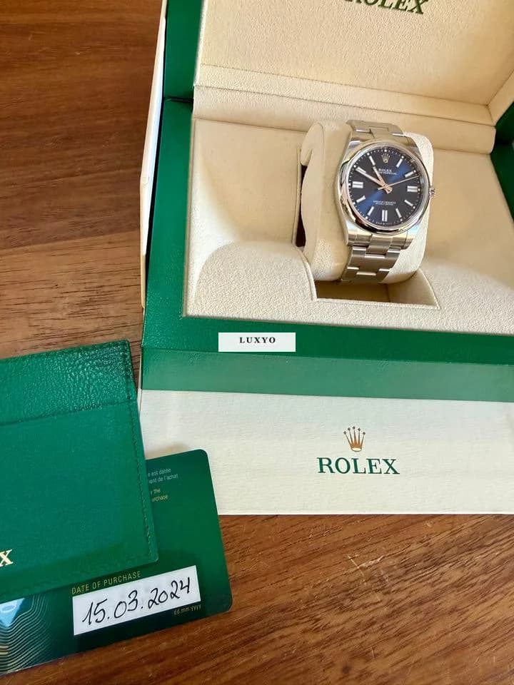 Rolex Oyster Perpetual 41 Full set - Excellent état - Image 1