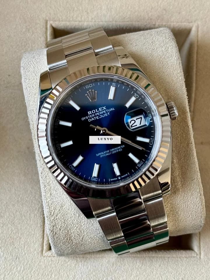 Rolex Datejust 41 Full set from 12/2020 - Image 1