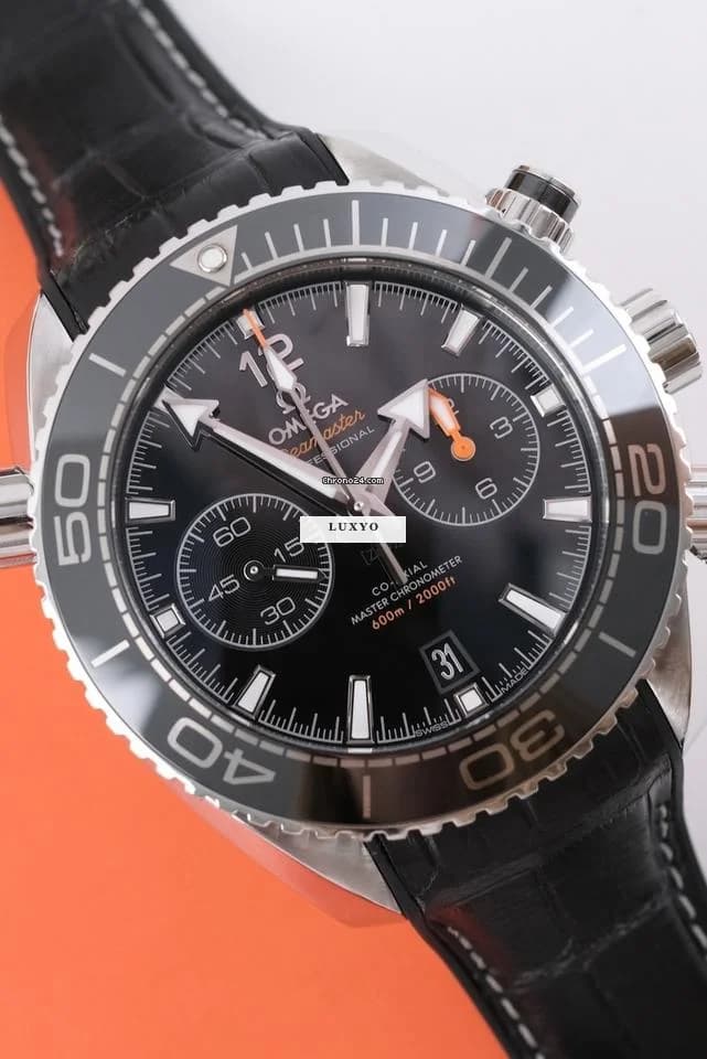 Omega Seamaster Planet Ocean 600M 21533465101001 Original Papiere + Box GERMAN Delivered 3 Straps - Image 1